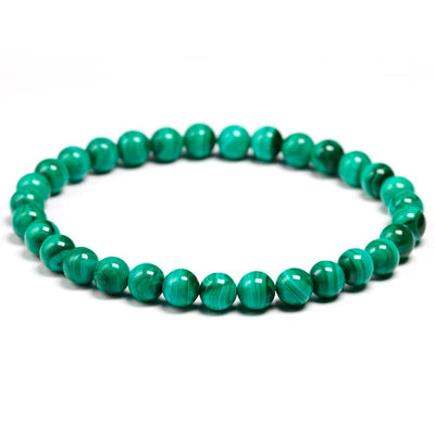 Personalized AAAAA Natural Malachite Bracelet Women Jewelry Stone Stretch Couple Bracelet For Men Gem Beads Bracelets