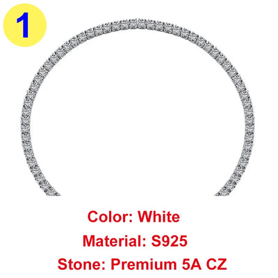 COSFIX Bling Bling Diamond Elastic Tennis Chain Bracelet Fashion Women‘s Black CZ Bracelet Ruby Full Diamond Tennis Chain