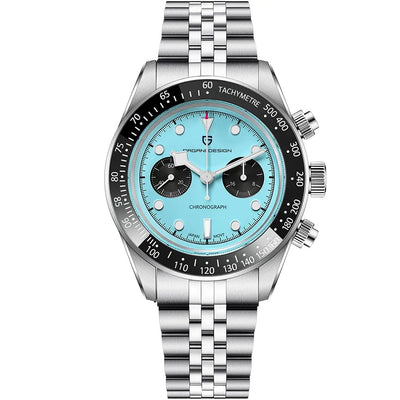 2025 New PAGANI DESIGN Panda Men's Watches Luxury Quartz Wristwatches Chronograph Man Watch AR Sapphire Mirror VK64 Clock Gifts